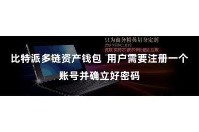 比特派多链资产钱包 用户需要注册一个账号并确立好密码