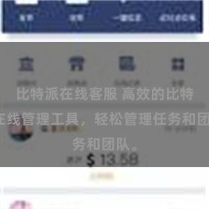 比特派在线客服 高效的比特派在线管理工具，轻松管理任务和团队。