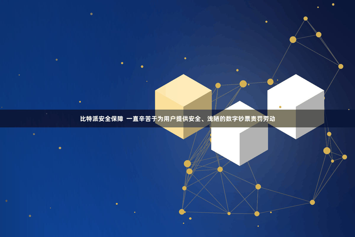 比特派安全保障  一直辛苦于为用户提供安全、浅陋的数字钞票责罚劳动